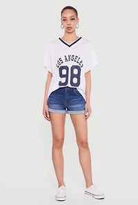 Los Angeles 98 Graphic Football Jersey
