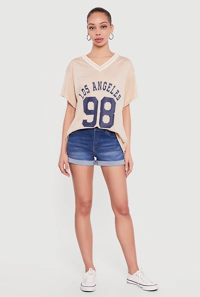 Los Angeles 98 Graphic Football Jersey