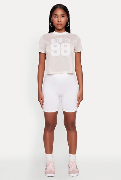 Womens Graphic Jersey Top,