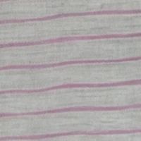 Striped Smocked Waist Peplum Top