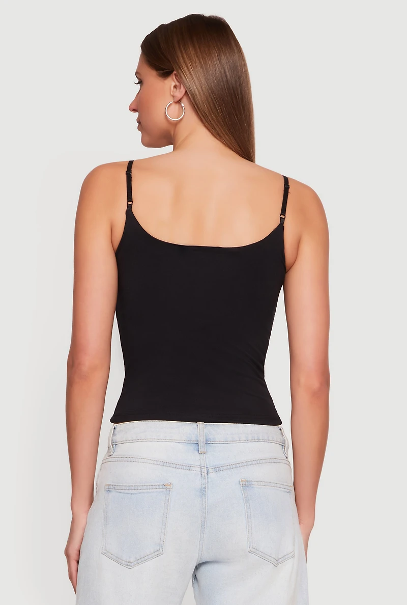 Scoop Neck Padded Cup Cami