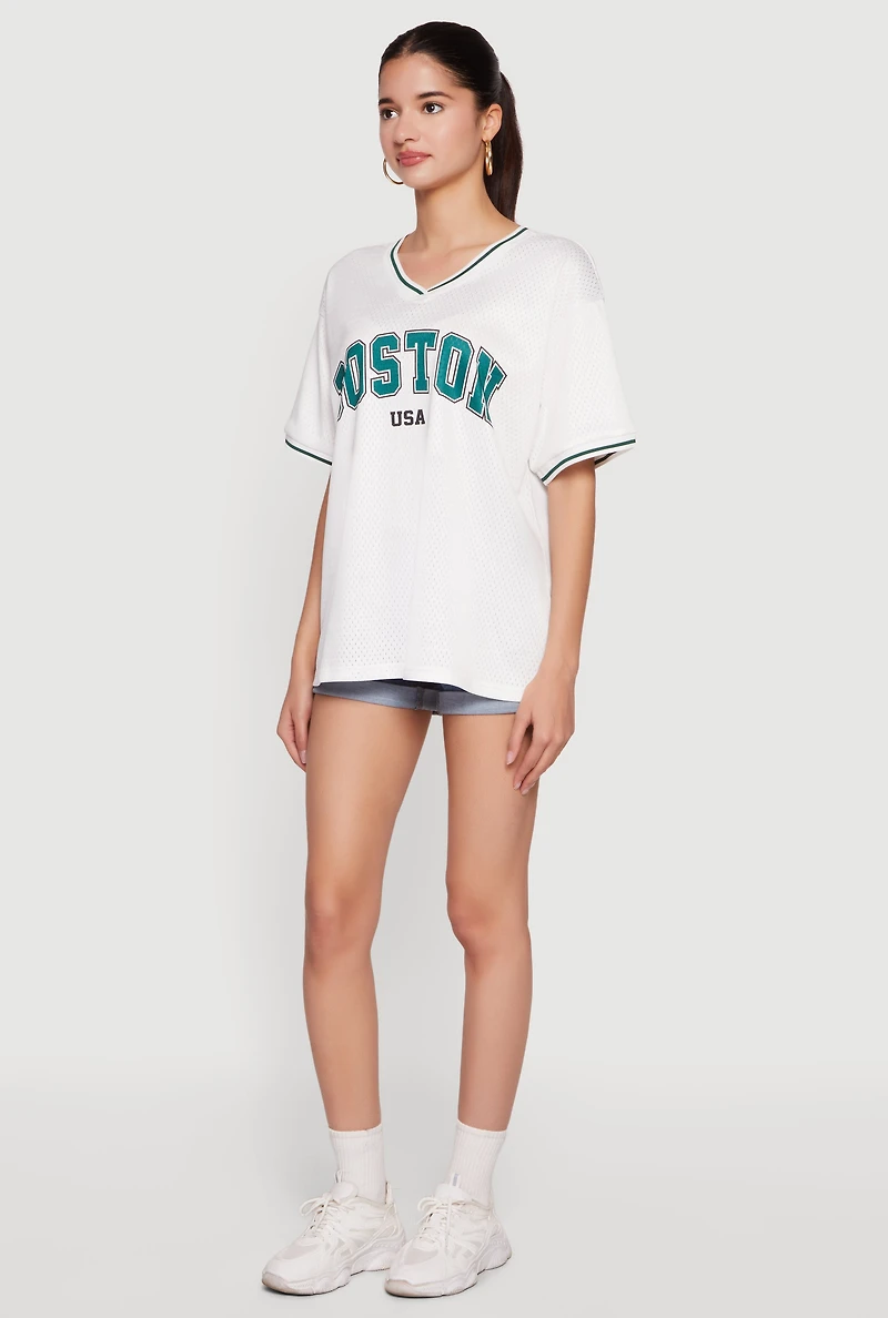 City Graphic Jersey Top