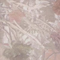 Leaf Print Crew Neck T-Shirt