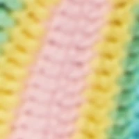 Trendy Crochet Floral Detail Cropped Halter Top