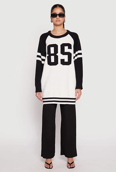 Daisy 85 Raglan Sleeve Tunic Sweater