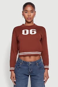 Womens 06 Cropped Sweater,