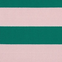 Striped Long Sleeve Polo Sweater