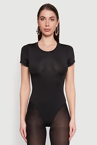 Womens Daisy Crew Neck Bodysuit,