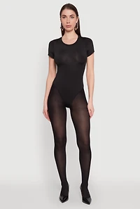 Womens Daisy Crew Neck Bodysuit,