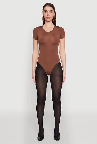 Womens Daisy Crew Neck Bodysuit,