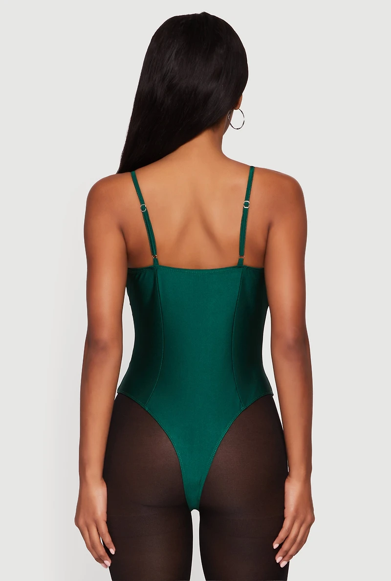 Ruched Bustier Bodysuit