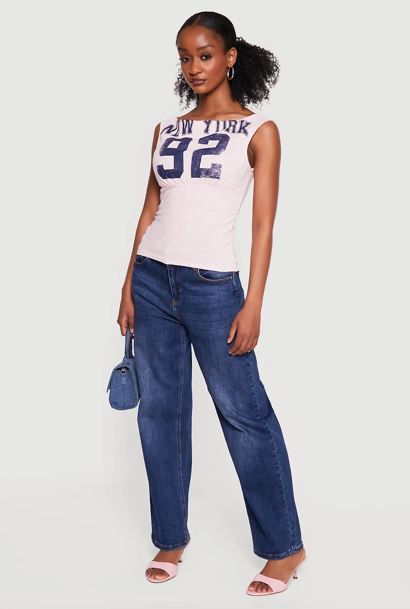 New York 92 Graphic Top