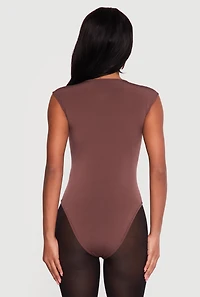 Sleeveless Crew Neck Bodysuit