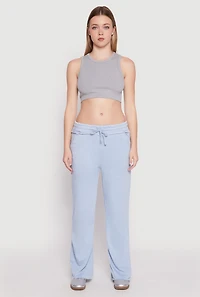 Frayed Acid Wash Sweatpants