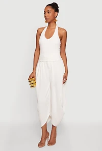 Pleated Harem Dress Pants