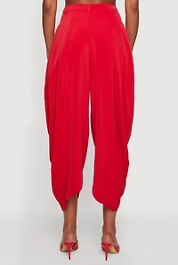 Pleated Harem Dress Pants