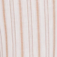 Trendy Striped Drawstring Waist Palazzo Pants