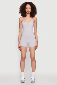 Daisy Scoop Neck Romper