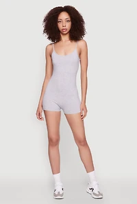 Daisy Scoop Neck Romper