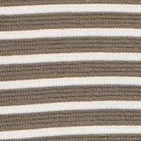 Striped Cut Out Midi Tank Dress