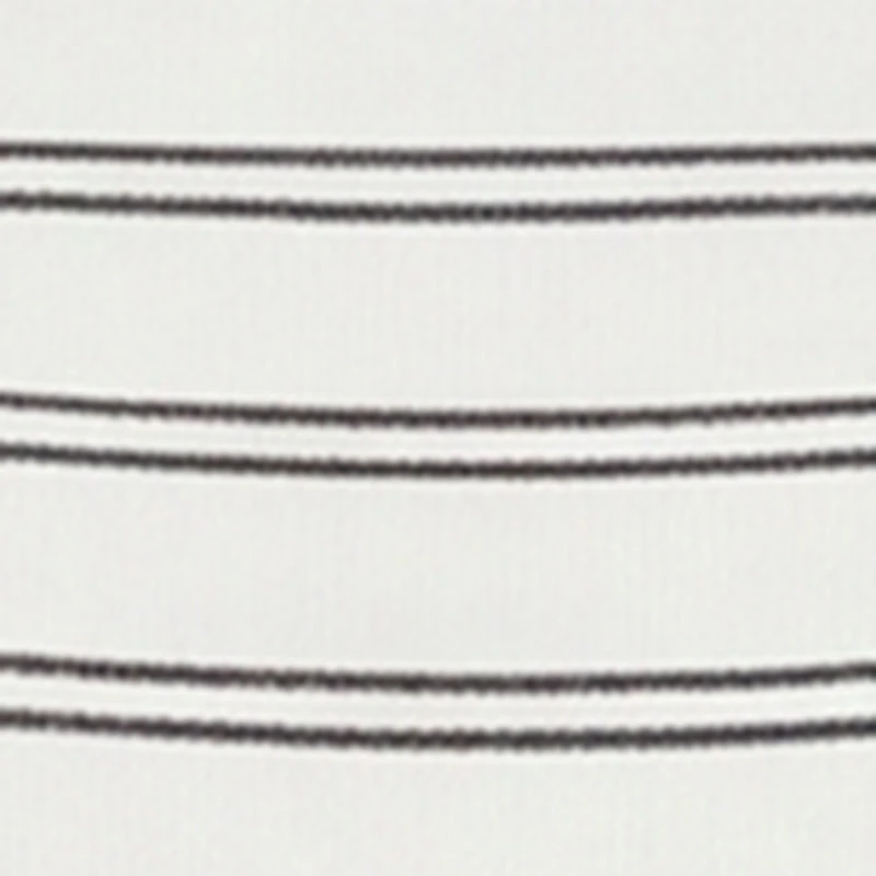 Sleeveless Keyhole Back Striped Midi Dress