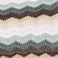 Open Tie Back Chevron Cami Dress