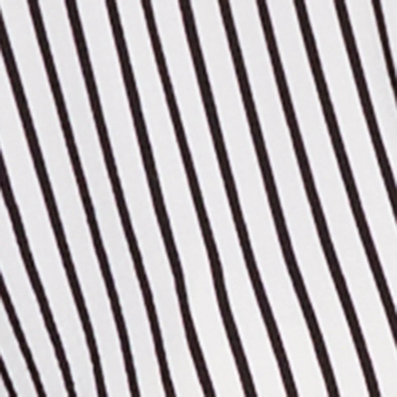 Striped Button Front Shirt Dress with Tie Waist Belt