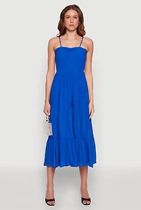 Smocked Tiered Maxi Sundress