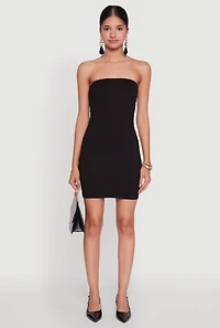 Womens Daisy Mini Tube Dress with Curve Hugging Fit,