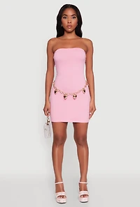 Daisy Mini Tube Dress with Curve Hugging Fit