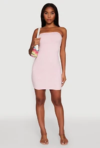 Daisy Mineral Wash Mini Tube Dress