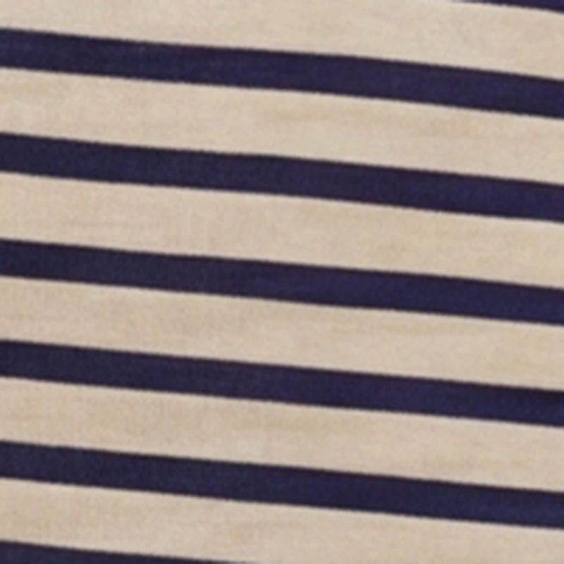 Short Sleeve Striped Polo Dress