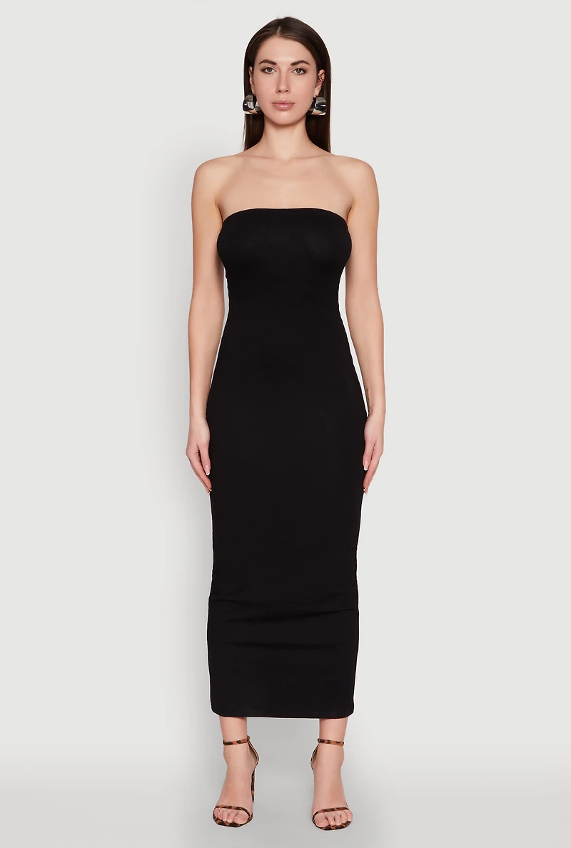Womens Daisy Maxi Tube Dress,
