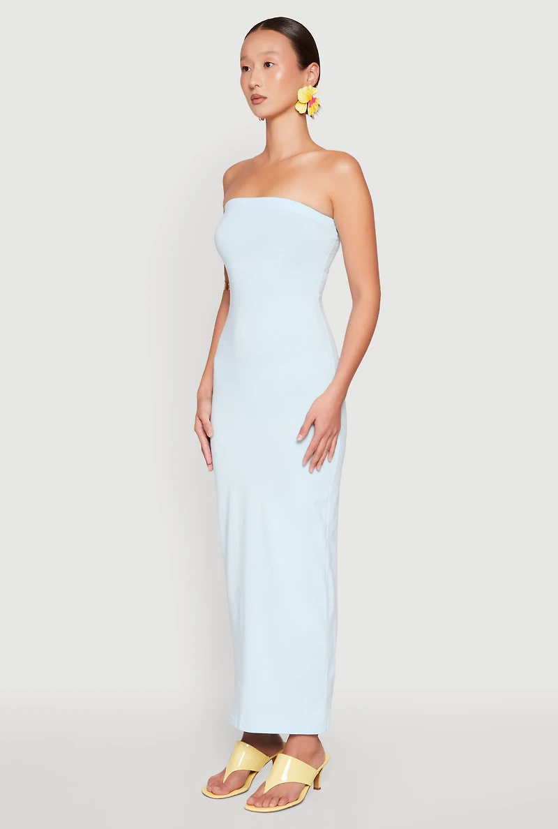 Womens Daisy Maxi Tube Dress,