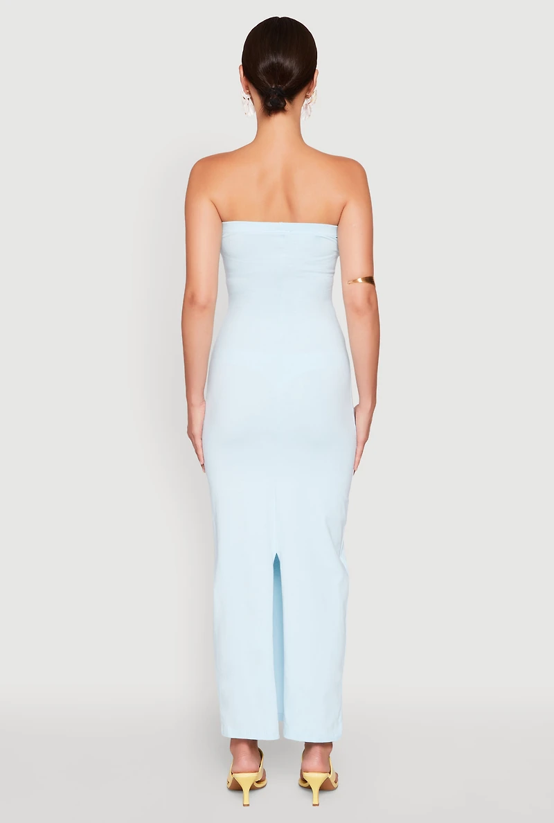 Womens Daisy Maxi Tube Dress,