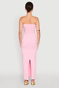 Womens Daisy Maxi Tube Dress, L