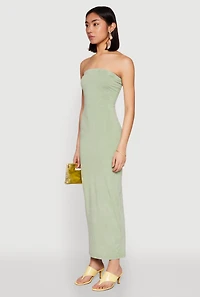 Womens Daisy Mineral Wash Maxi Tube Dress, S