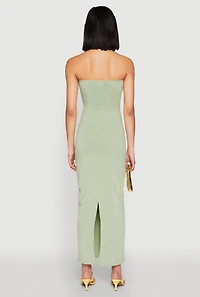 Womens Daisy Mineral Wash Maxi Tube Dress, S