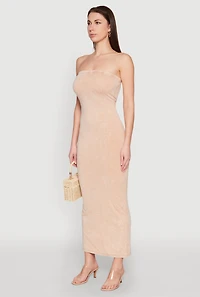 Daisy Mineral Wash Maxi Tube Dress