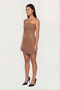 Rhinestone Mini Tube Dress