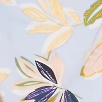 Haute Monde Sleeveless Square Neck Floral High Low Maxi Dress