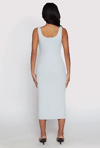 Haute Monde Ribbed Knit Tank Dress