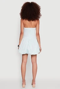 Womens Iris Halter Bubble Hem Dress, S