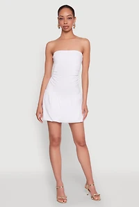 Almost Famous Convertible Bubble Hem Dress