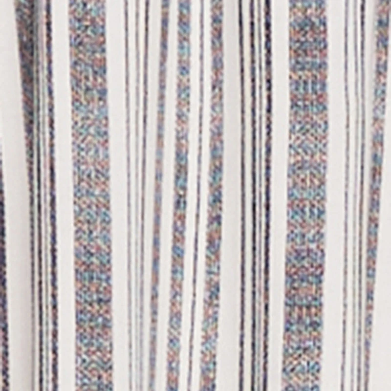 Striped Tiered Cami Dress with Sweetheart Neckline