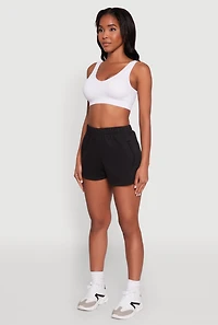 Womens Activewear Fleece Lined Sweatshorts,
