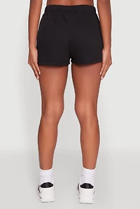 Womens Activewear Fleece Lined Sweatshorts,