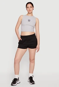 Fleece Sweatshorts with Pockets