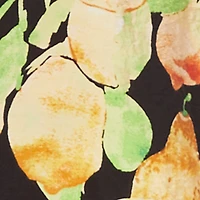 Airy Fruit Print Shorts