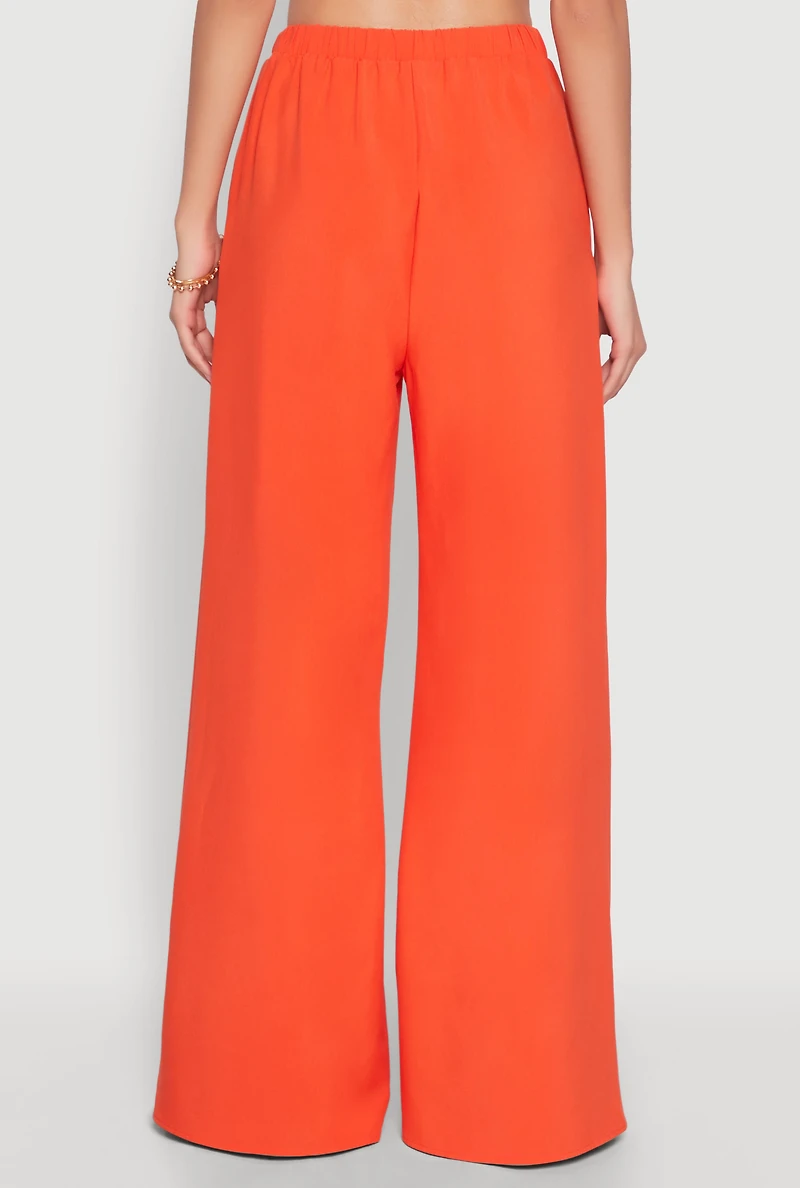 High Waisted Palazzo Pants